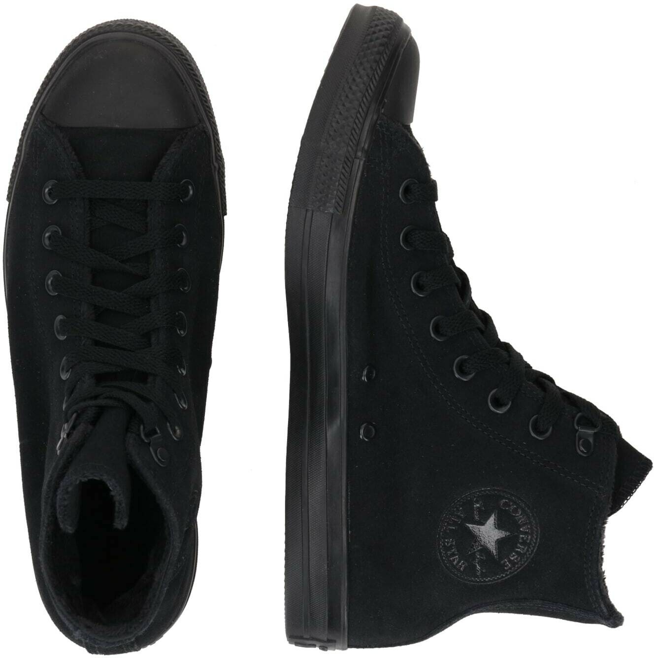 Sneakers Converse Chuck Taylor All Star Suede & Faux Furblack/black/black