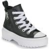 Calzado infantil Converse Kids Shoes CHUCK TAYLOR ALL STAR LUGGED LIFT PLATFORM LEATHER black