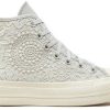 Sneakers Converse Chuck Taylor All Star Lift Platform Butterflies fabric sneakers white A07538C