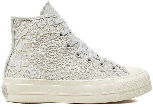 Sneakers Converse Chuck Taylor All Star Lift Platform Butterflies fabric sneakers white A07538C