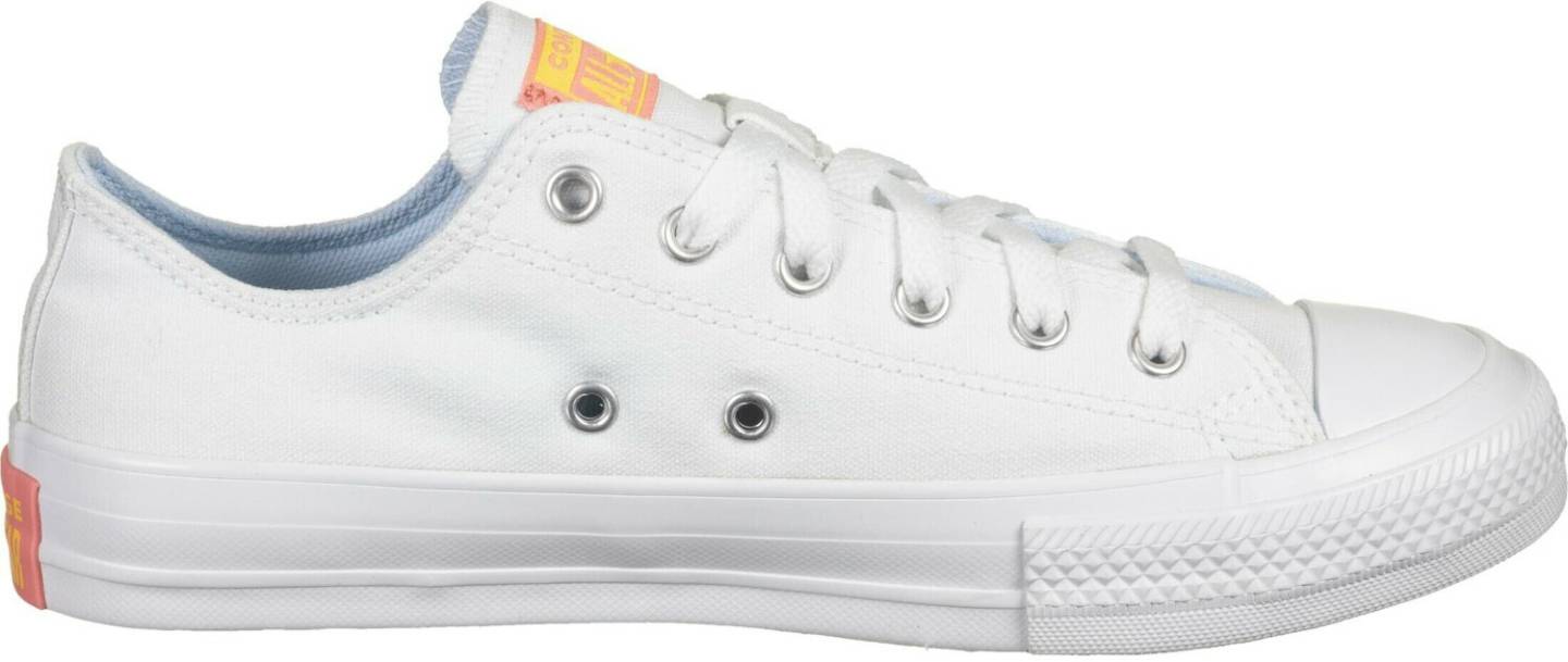 Converse Sun Graphic Chuck Taylor All Star white/chambray blue/pink gaze Calzado infantil