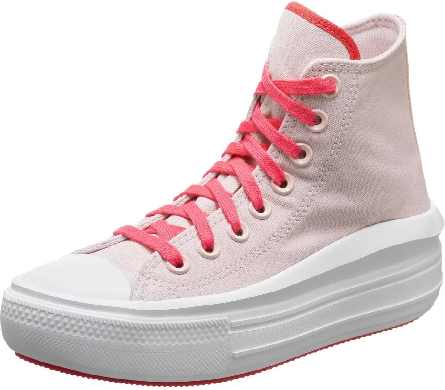 Converse Chuck Taylor All Star Move Platform Color Pop Women barely rose/strawberry jam Sneakers