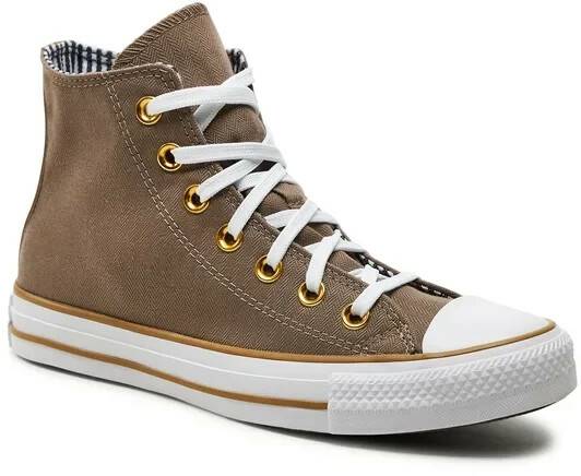 Sneakers Converse Sneakers made of fabric Chuck Taylor All Star Herringbone Stripe A06440C brown