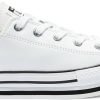 Calzado infantil Converse Leather EVA Platform Chuck Taylor All Star Kidswhite/black/egret