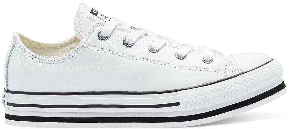 Calzado infantil Converse Leather EVA Platform Chuck Taylor All Star Kidswhite/black/egret