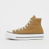 Converse Chuck Taylor All Star Lift Platform trek tan white black Sneakers