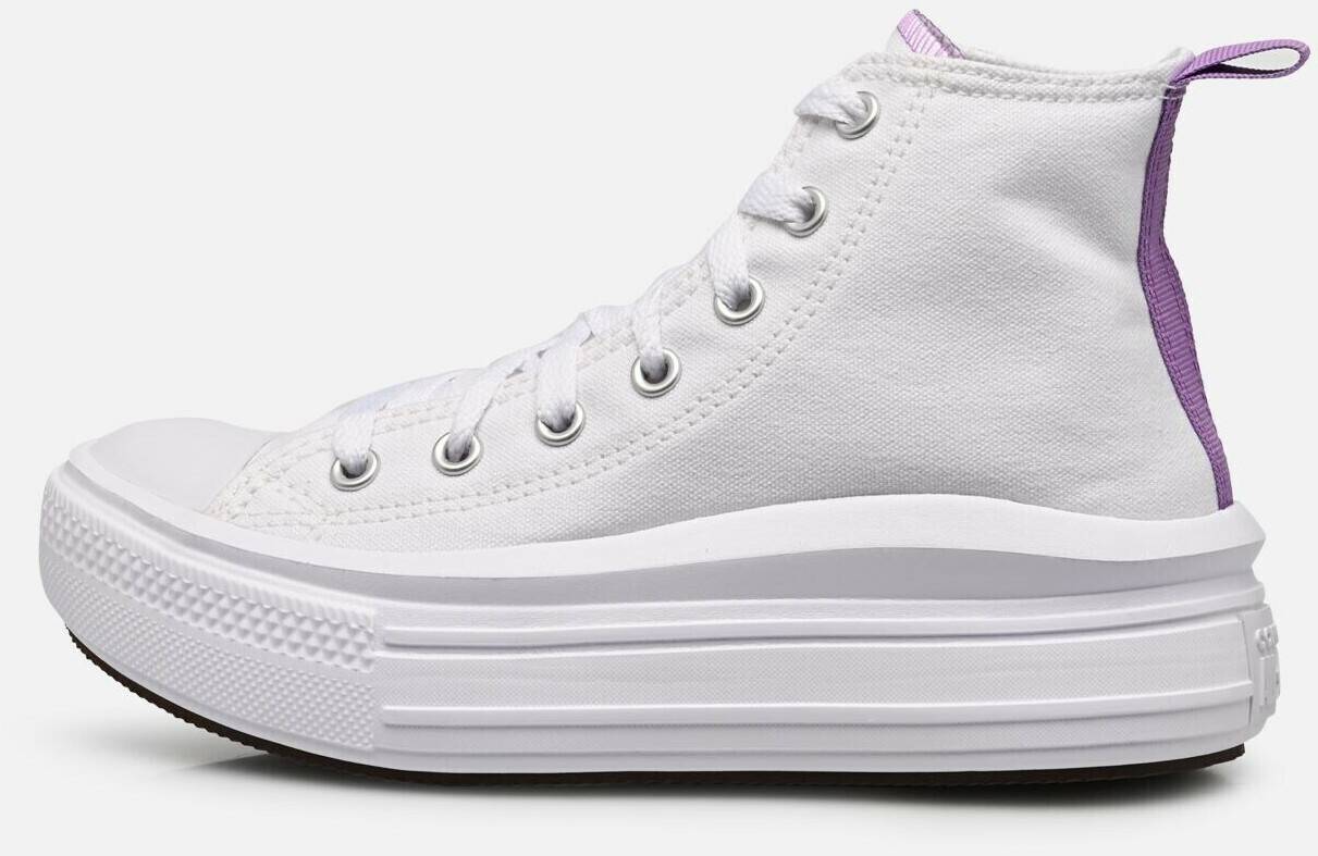 Calzado infantil Converse Chuck Taylor All Star Move Kidswhite/pixel purple/white