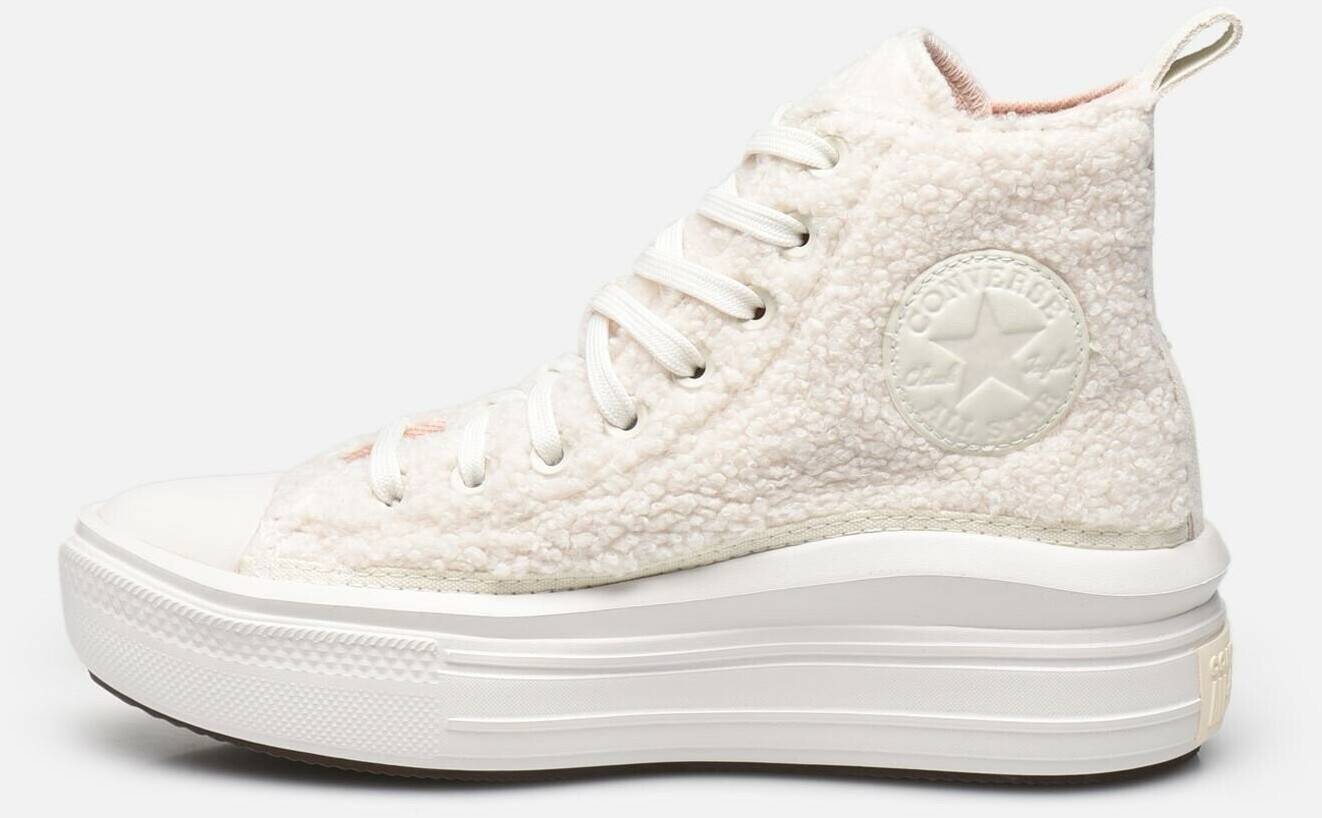 Sneakers Converse Chuck Taylor All Star Move Platform SherpaCozy Tones Chuck Taylor All Star Move egret/dusk pink/vintage white