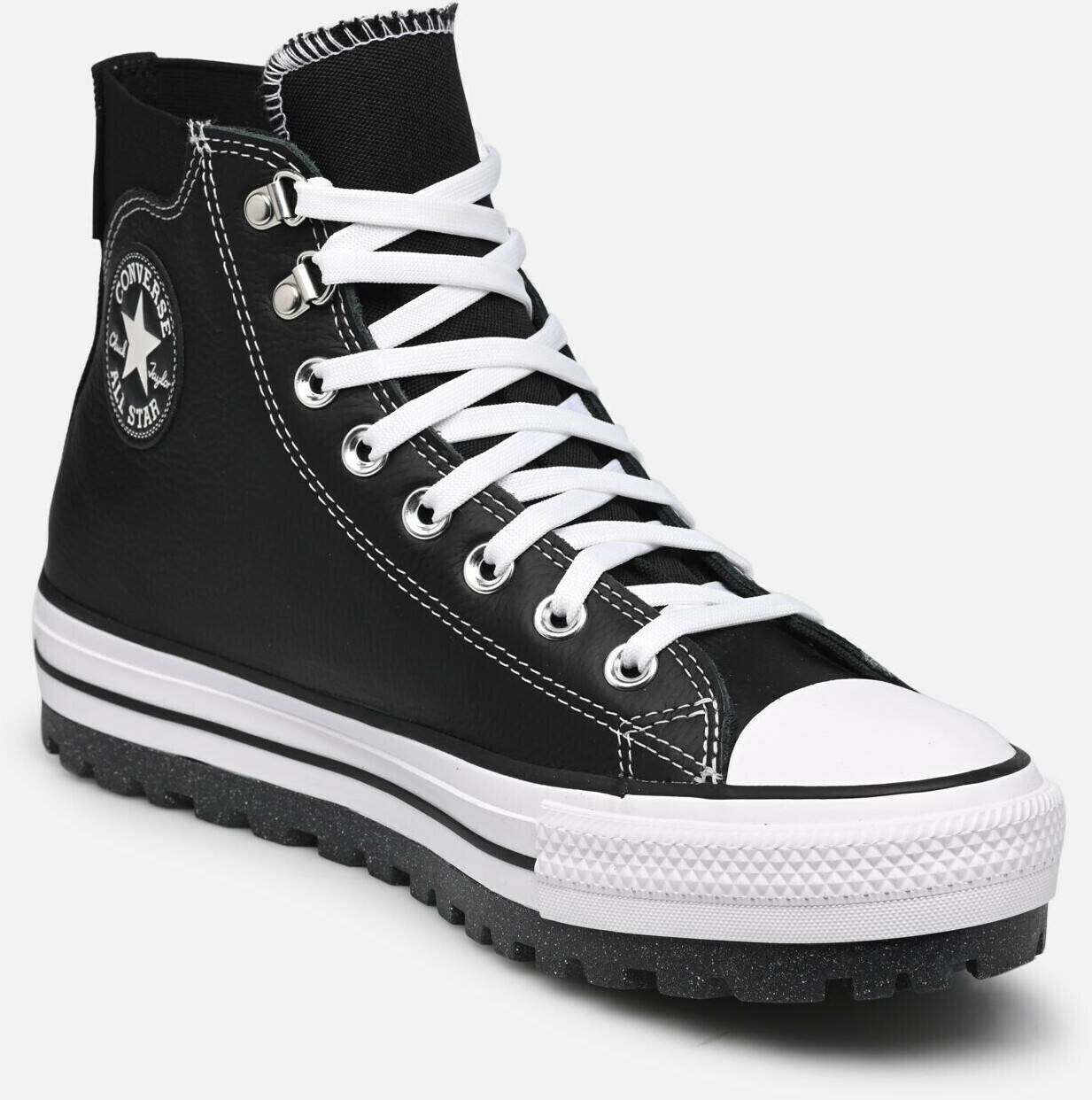 Converse Chuck Taylor All Star City Trek WP Hi-Topblack/white/silver Sneakers