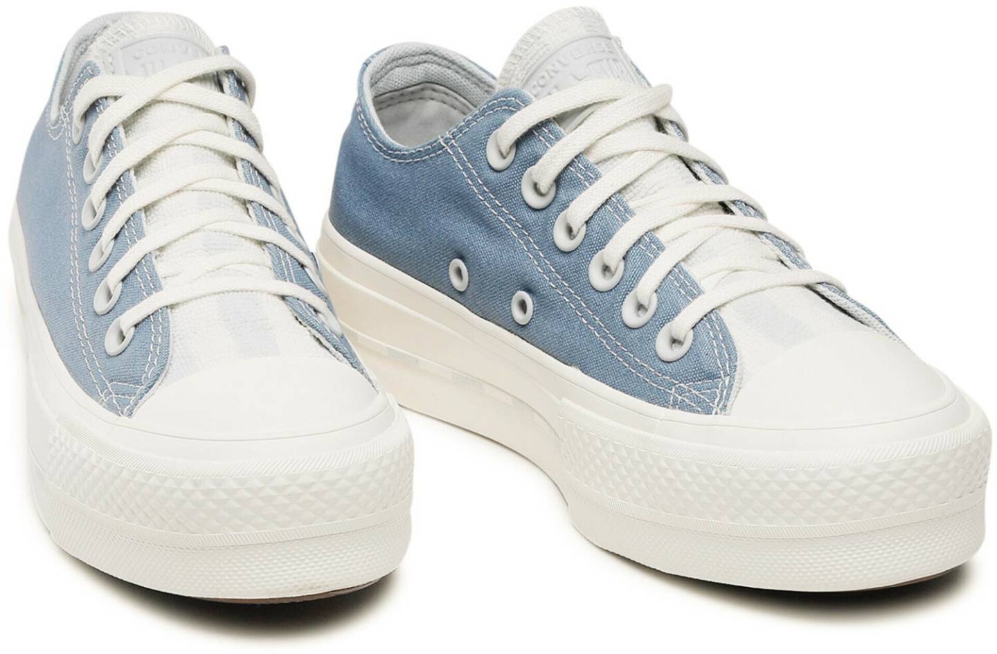 Converse Chuck Taylor All Star Platform EVA Low Top Crafted Canvas indigo oxide/light silver Calzado infantil