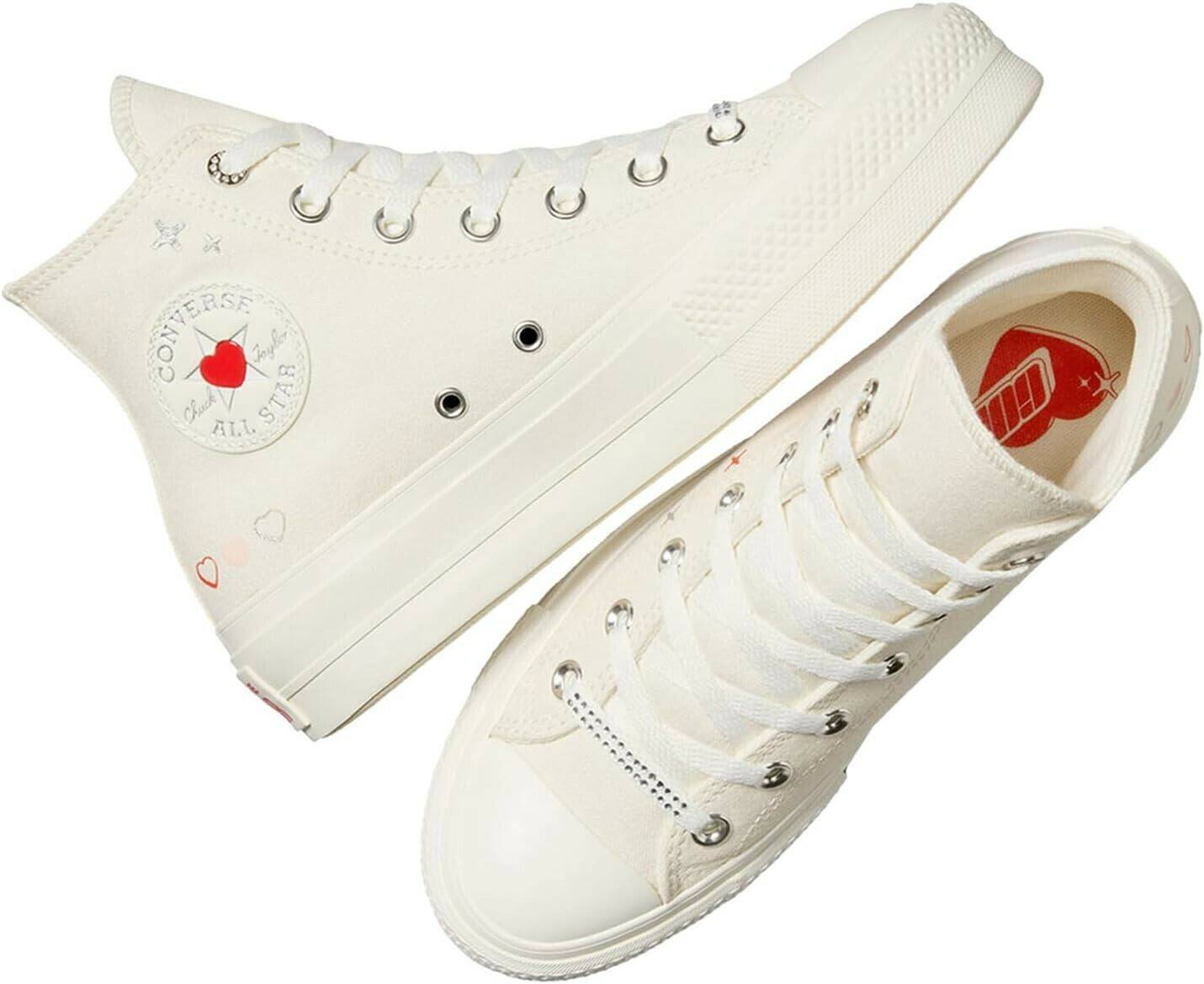 Sneakers Converse Chuck Taylor All Star Lift High Topegret/fever dream/egret