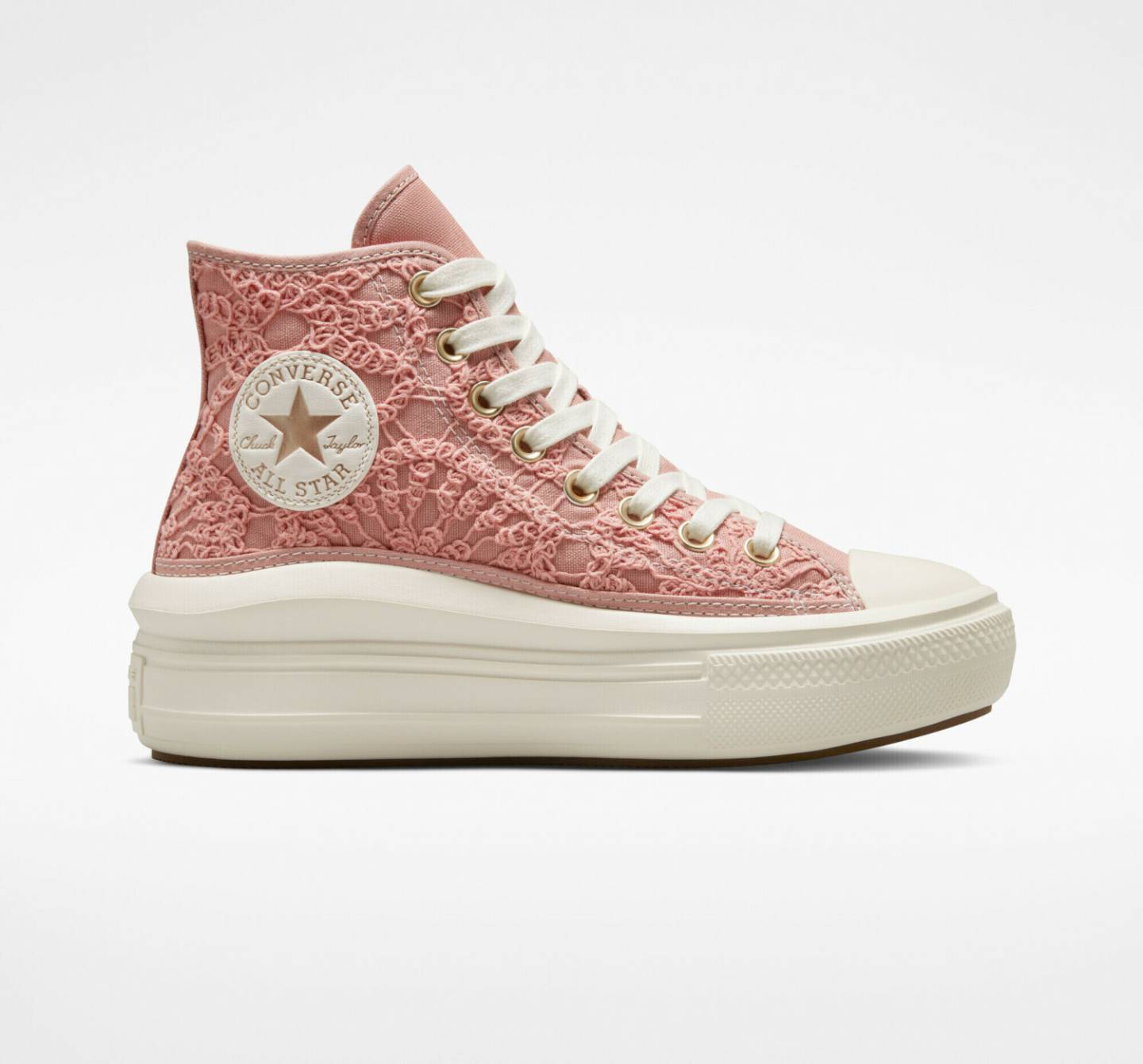 Converse Chuck Taylor All Star Move Platform Daisy Cord (A03951C) canyon dusk/rust pink/egret Sneakers