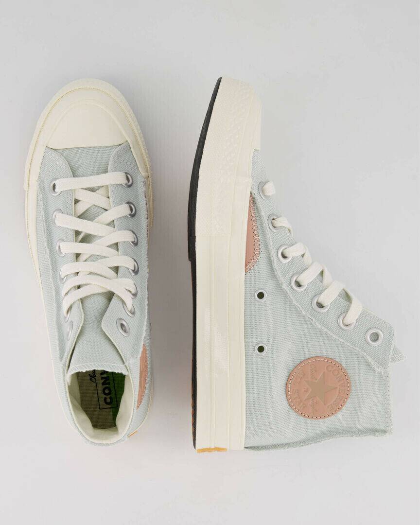 Sneakers Converse Chuck '70 Crafted Textile Womenlight silver/vachetta beige