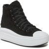 Converse Chuck Taylor All Star Move Platform Sherpablack/white/black Sneakers