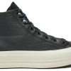 Converse Chuck Taylor All Star Lift Platform Water Repellent Leather A08312C black Sneakers