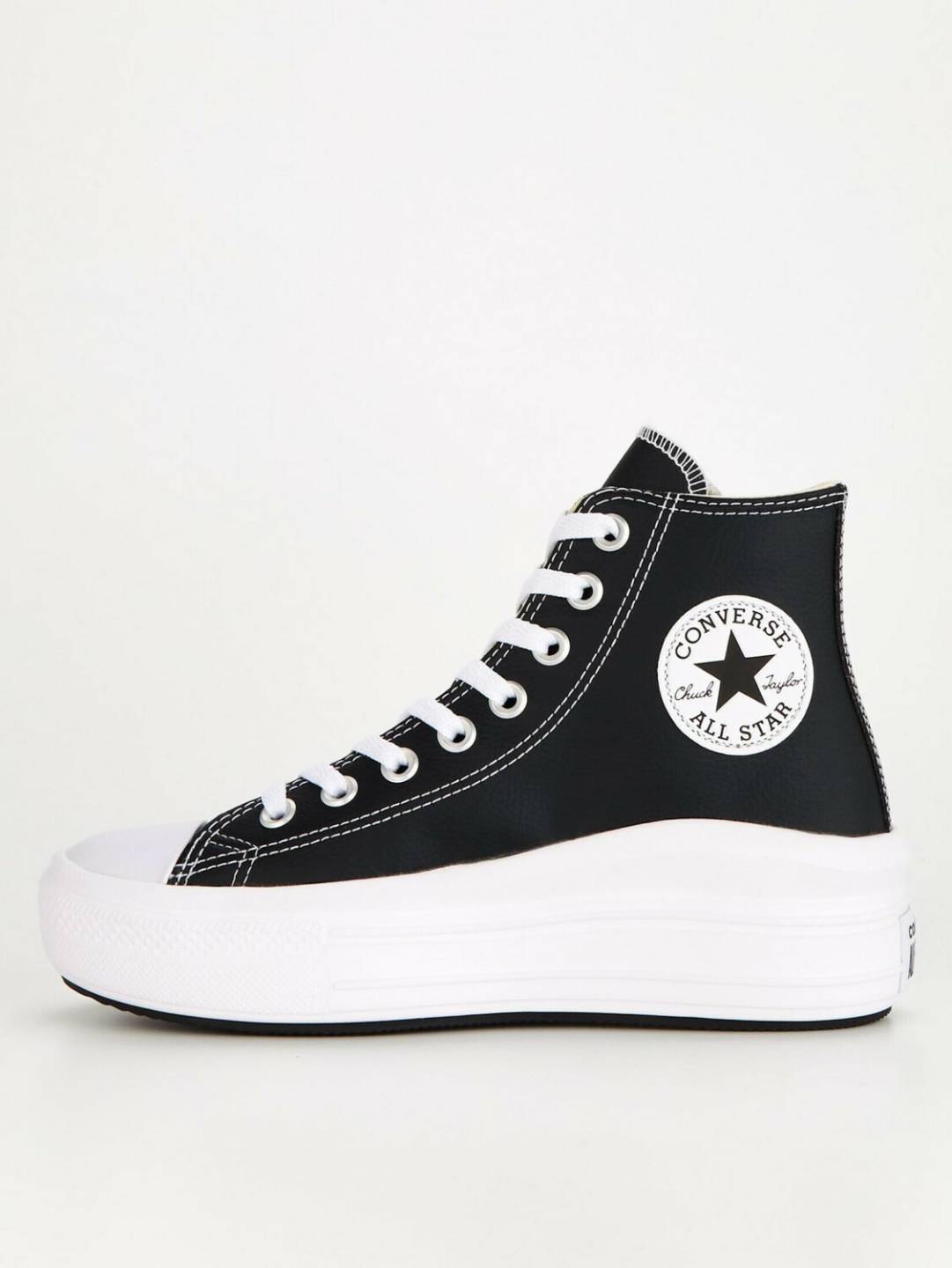 Sneakers Converse Chuck Taylor All Star Move Platform Foundational Leather(A04294C) black/white/white