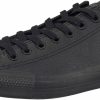 Calzado infantil Converse Chucks AS OX Black Monochrome Leather black