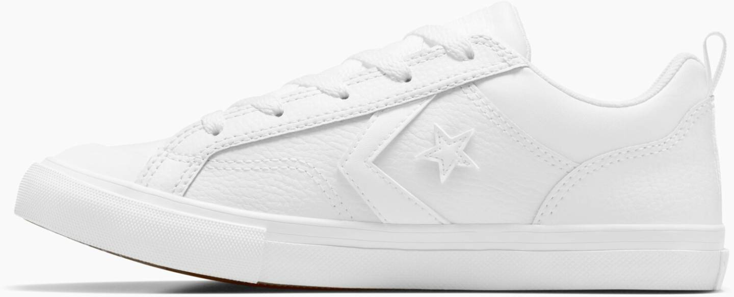 Converse Pro Blaze Strap Leather Low Top Junior white/white Calzado infantil