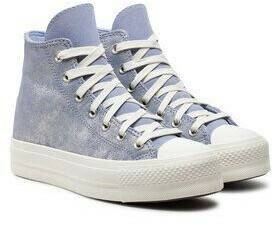 Sneakers Converse Sneakers Chuck Taylor All Star Lift Platform Suede Shimmer violet