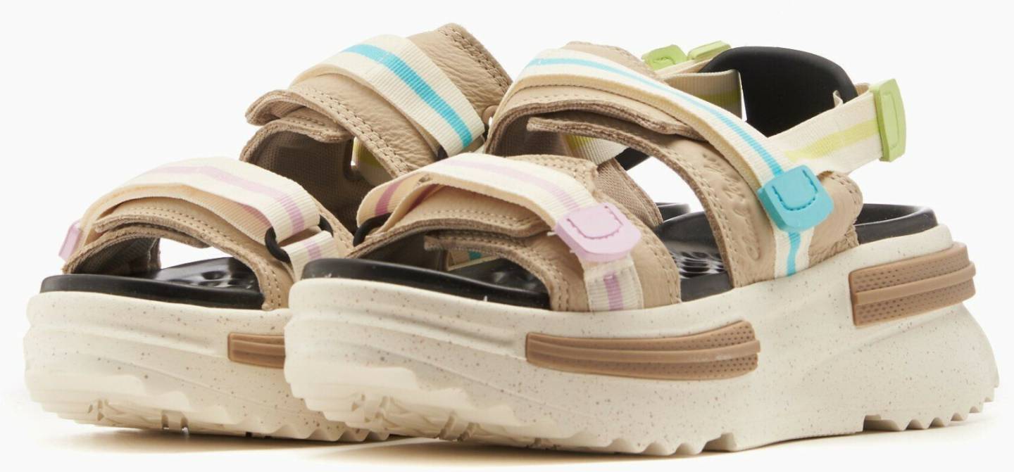 Converse Run Star Utility Sandal CXNutty Granola/Citron This Sandalias mujer