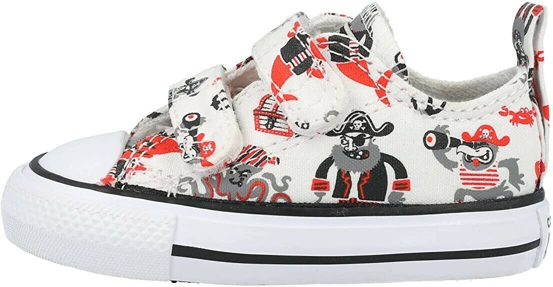 Calzado infantil Converse Chuck Taylor All Star 2V ToddlerPirates Cove white/university red/black