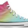 Calzado infantil Converse Chuck Taylor All Star Bright Ombre Sneakers fabric Triple Cyan Chaos Fuchsia