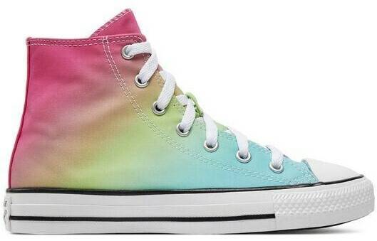 Calzado infantil Converse Chuck Taylor All Star Bright Ombre Sneakers fabric Triple Cyan Chaos Fuchsia