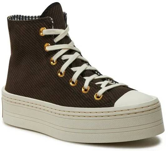 Sneakers Converse Fabric Sneakers Chuck Taylor All Star Modern Lift Platform Corduroy brown