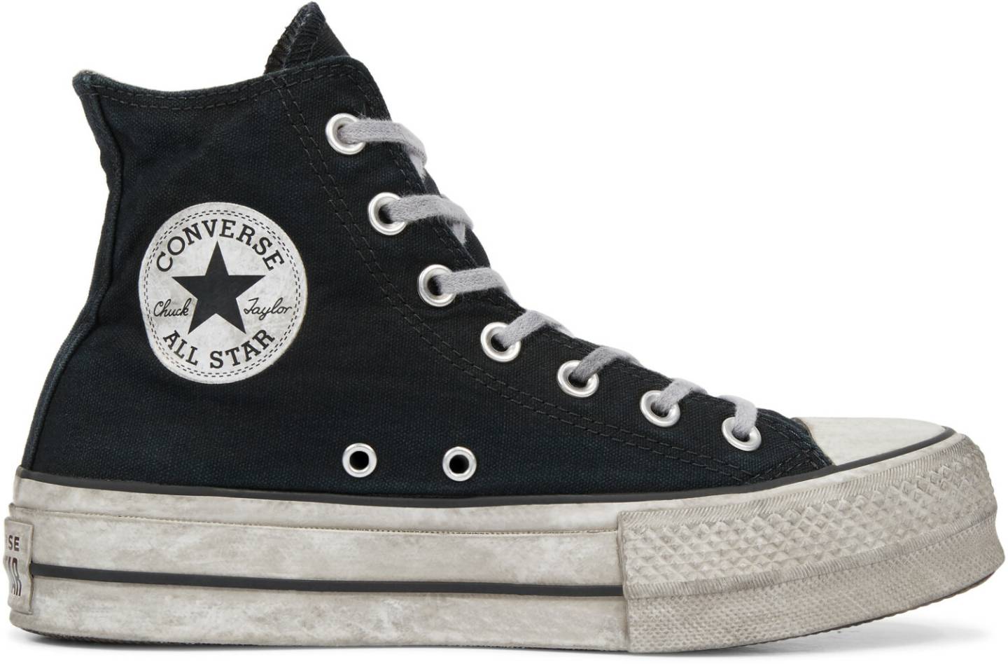 Sneakers Converse Chuck Taylor All Star Platform Smoked Canvas High Top black smoke in/black