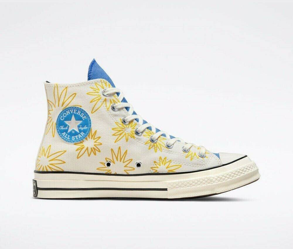 Converse Chuck Taylor All Star 70 Hi Sunny Floral Be Nice sports shoes Sneakers