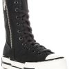 Sneakers Converse Chuck 70 Plus Xhi Textile Ankle Women's black