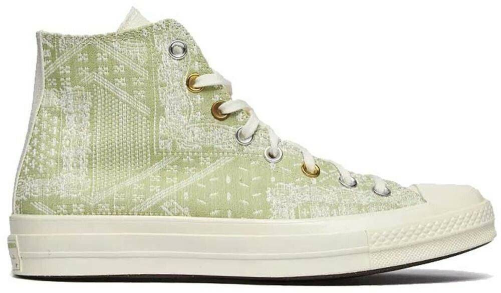 Converse Chuck 70 Hi Jacquard Sports Shoes A04496C-Green-38 Sneakers