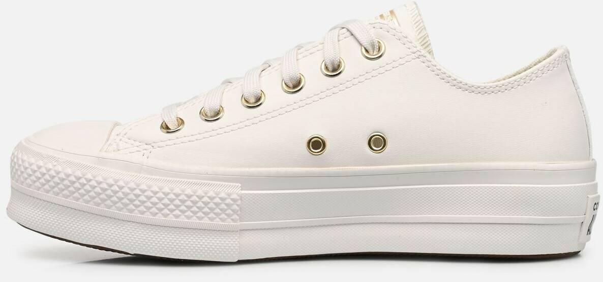 Converse Chuck Taylor All Star Lift Platform (synthetic leather) vintage white/vintage white Sneakers