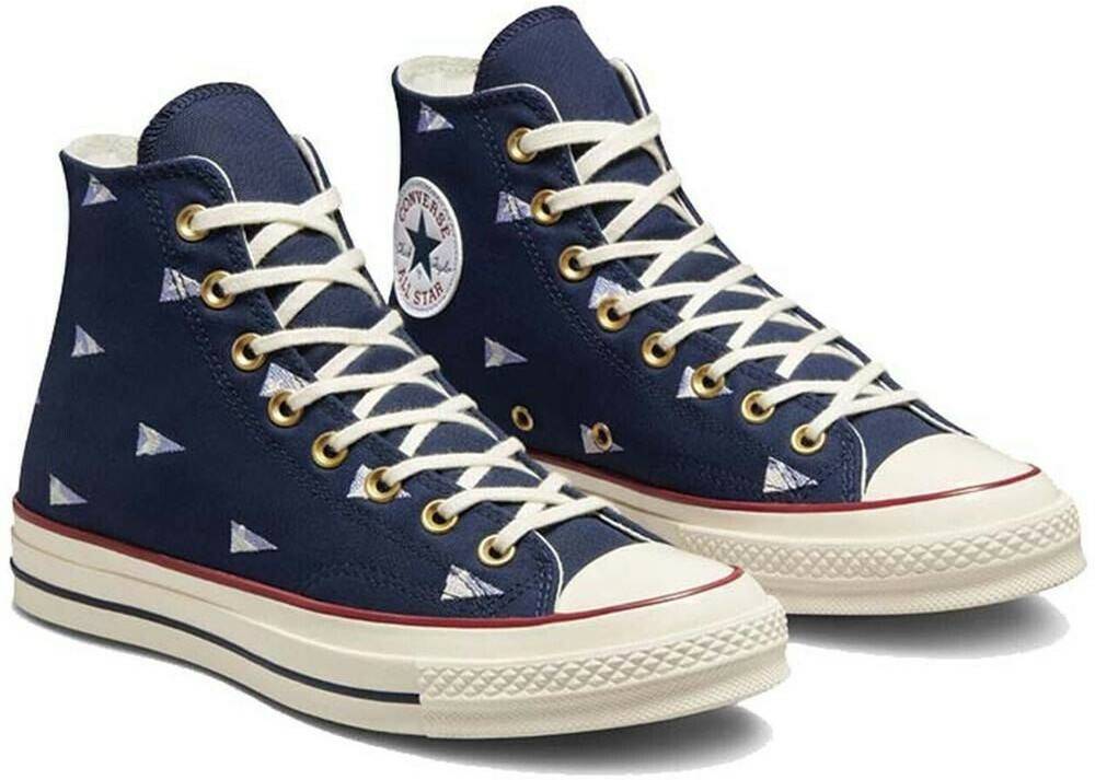 Converse Chuck 70 Hi Nautical Sports Shoes A04965C-Black-40 Sneakers