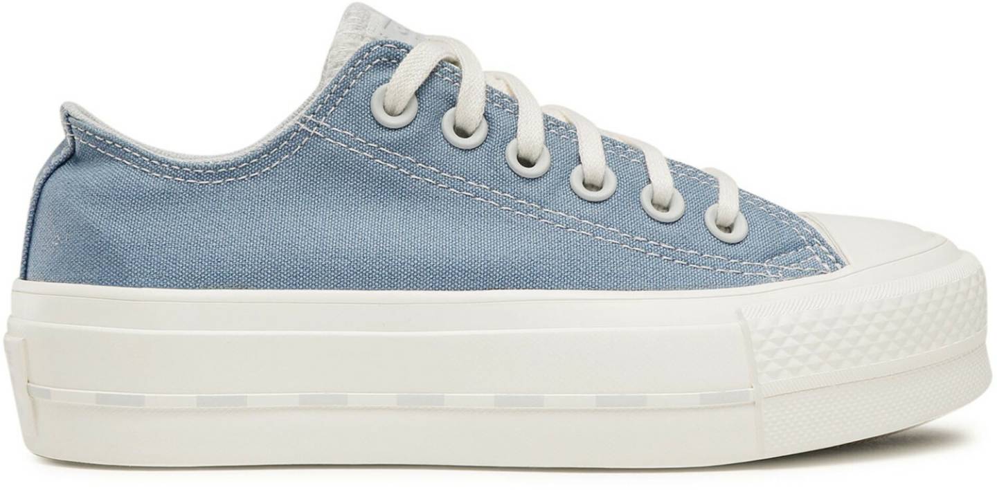 Converse Chuck Taylor All Star Platform EVA Low Top Crafted Canvas indigo oxide/light silver Calzado infantil