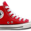 Converse Chuck Classic Hi Sports Shoes A10399C-Red-7 Sneakers