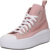 Sneakers Converse Fabric Sneakers Chuck Taylor All Star Move A08745C pink