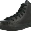 Converse Chuck Taylor All Star Leather Hi Junior black/black/black Calzado infantil