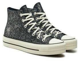 Converse Chuck Taylor All Star Lift Platform Glitterinto the void/egret/black Sneakers