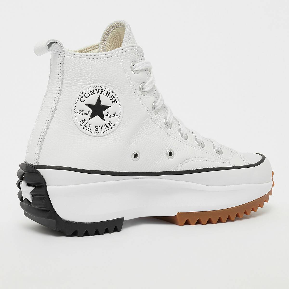 Sneakers Converse Run Star Hike Platform Foundational Leatherwhite/black/gum