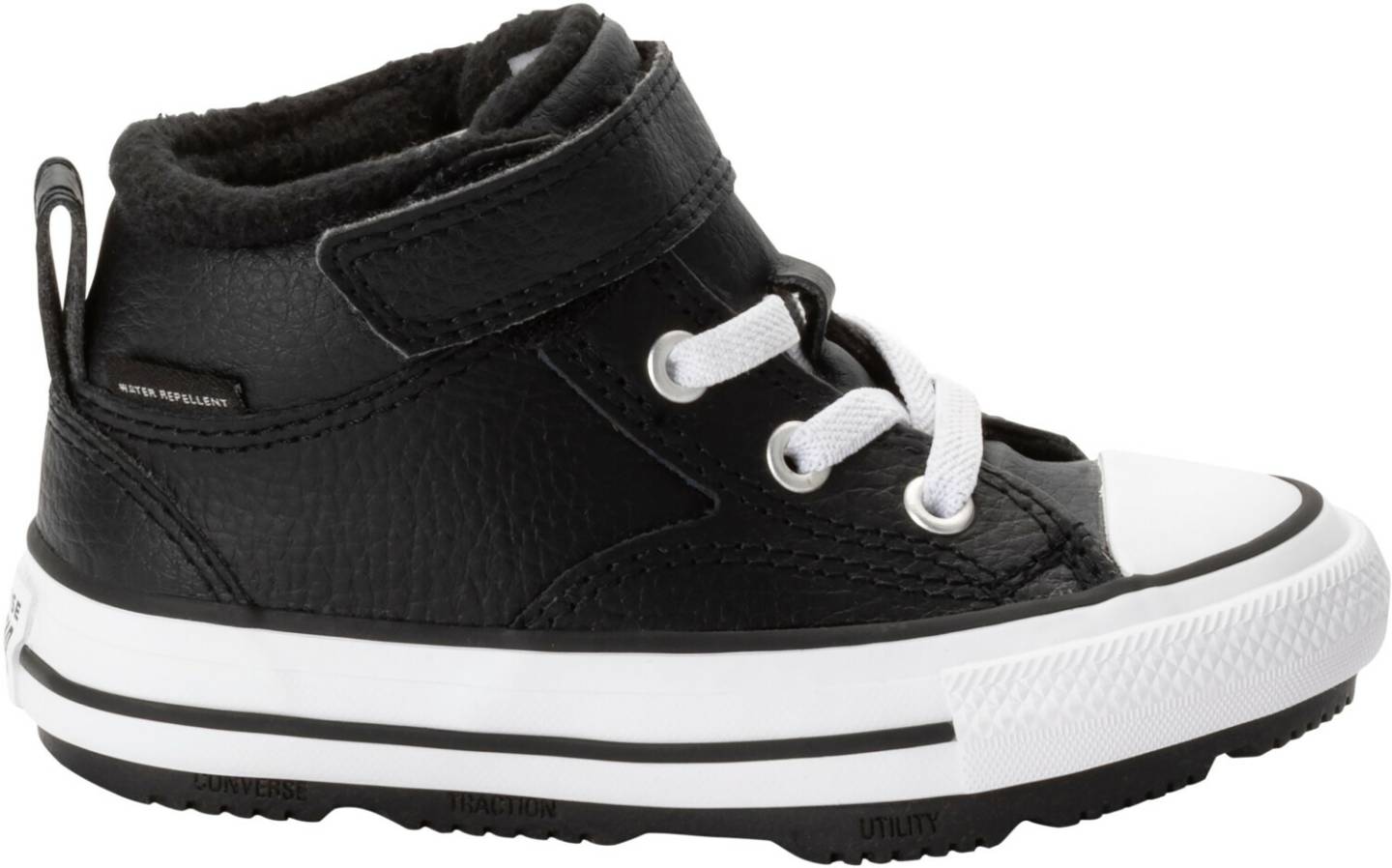 Converse CHUCK TAYLOR ALL STAR MALDEN STREET Sneakerboots black white Calzado infantil