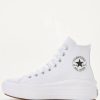 Converse Chuck Taylor All Star Move Platform Foundational Leather(A04295C) white/black/white Sneakers