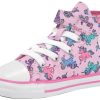 Calzado infantil Converse Chuck Taylor All Star Easy-On Glitter Kids pink foam/pink/university blue