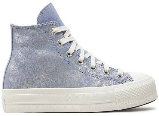 Sneakers Converse Sneakers Chuck Taylor All Star Lift Platform Suede Shimmer violet