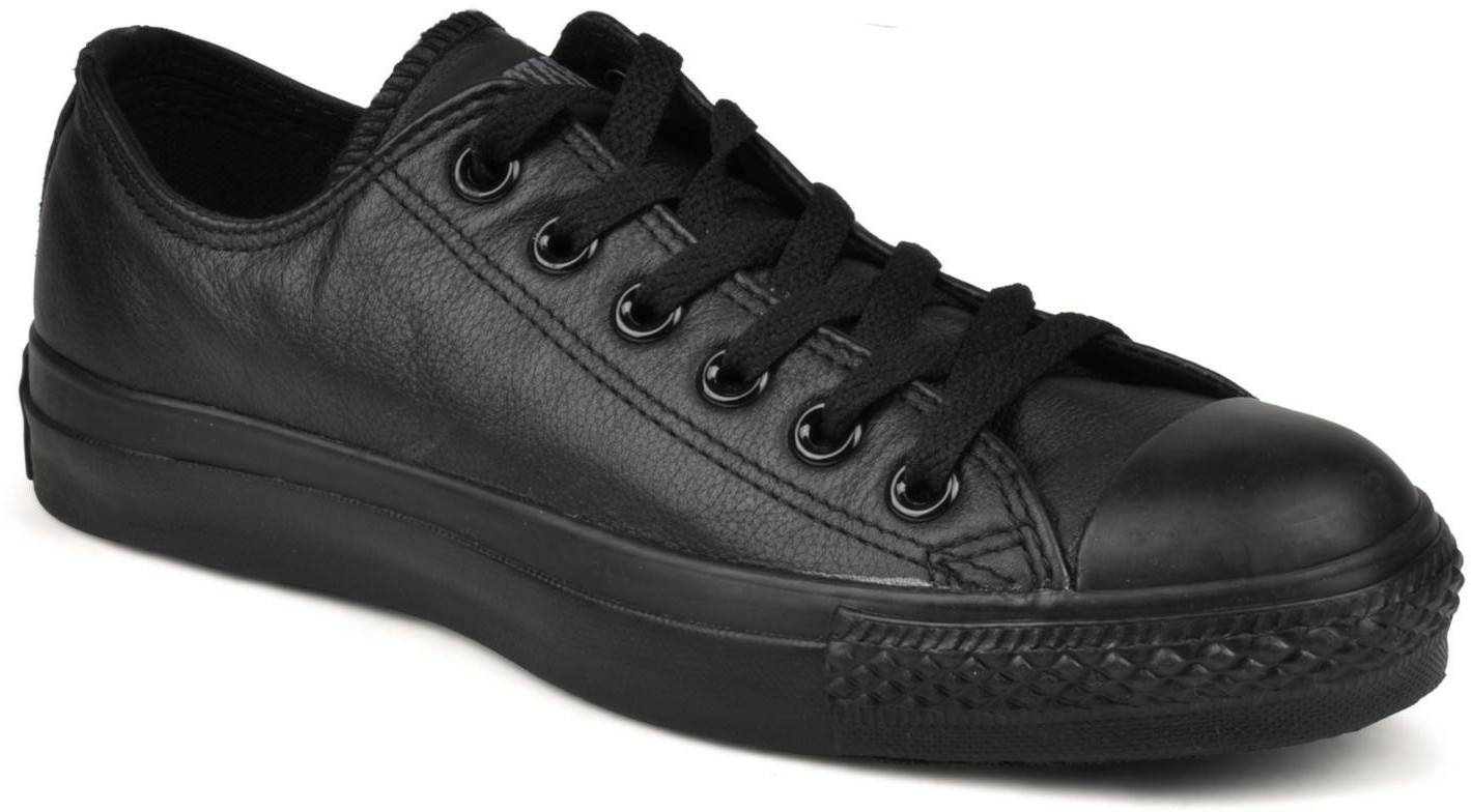 Converse Chuck Taylor All Star Leather Oxblack monochrome Sneakers