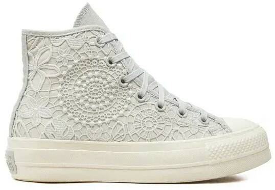 Sneakers Converse Chuck Taylor All Star Lift Platform Butterflies fabric sneakers white A07538C