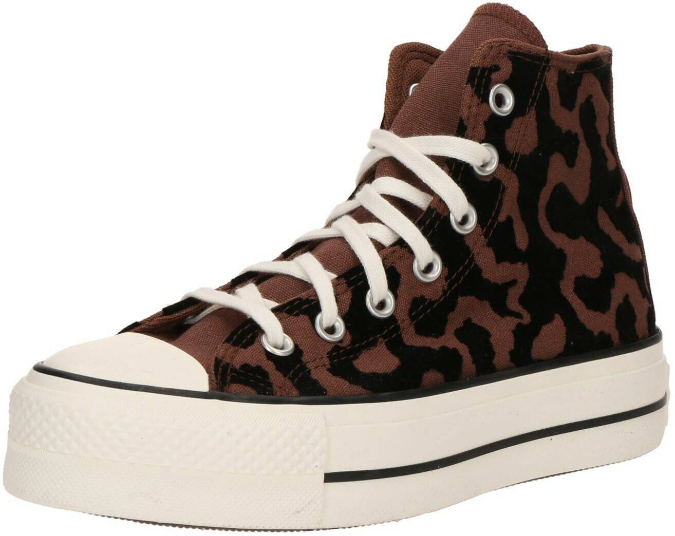 Converse Chuck Taylor All Star Lift Platform Leopard Remix bear nap/black/egret Sneakers