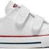 Converse Chuck Taylor All Star 2V Leather Kids white Calzado infantil