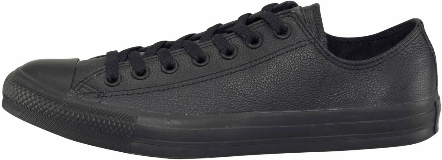 Calzado infantil Converse Chucks AS OX Black Monochrome Leather black