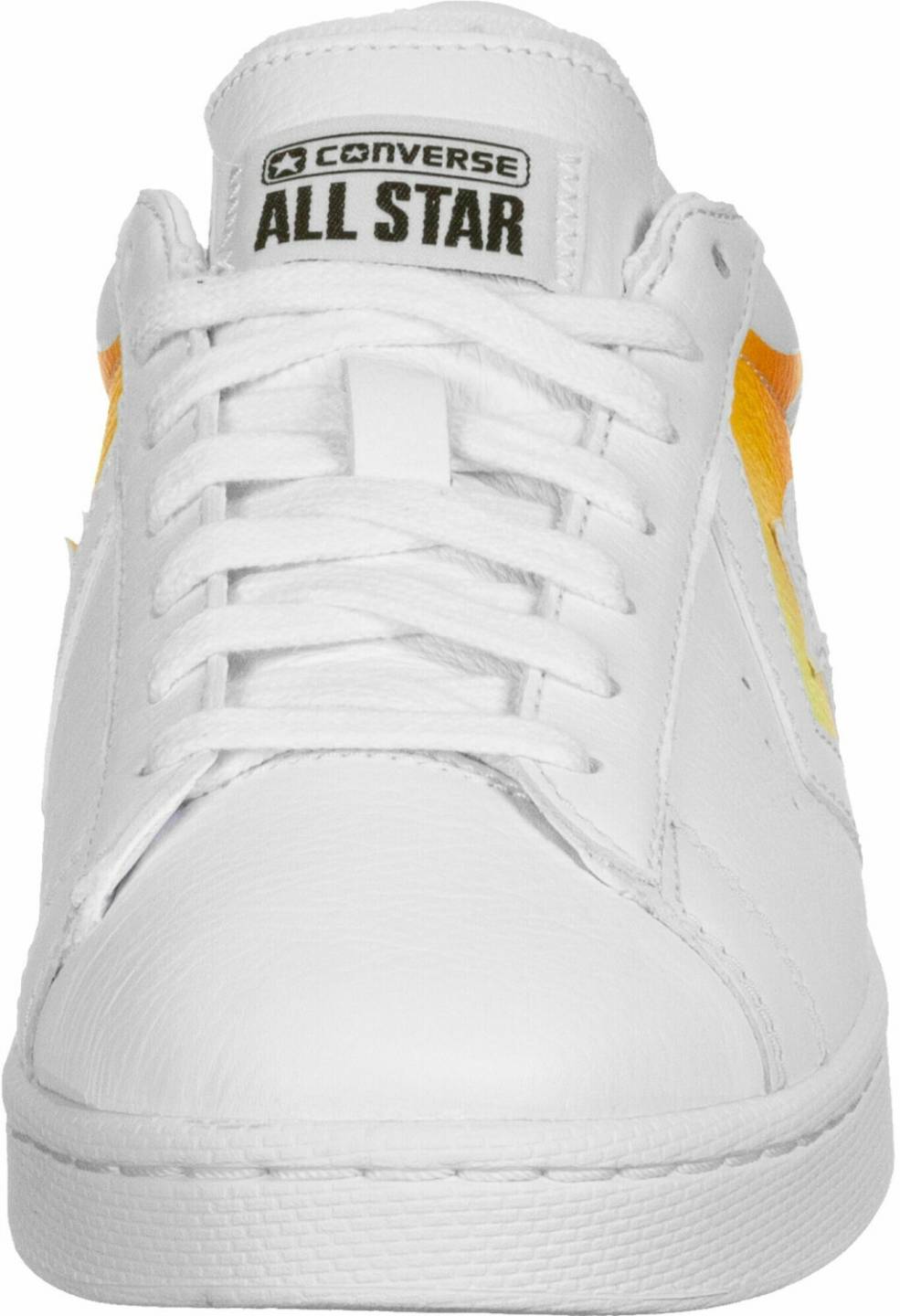 Sneakers Converse Converse Archive Print Pro Leather Low Top white/Bold Mandarin/Enamel red